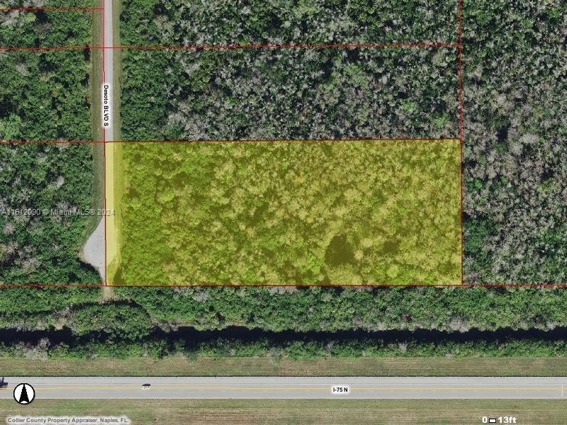 LOCATION, OVER 4 ACRES on a DEAD END paved street at the end of - Beach Acreage for sale in Naples, Florida on Beachhouse.com