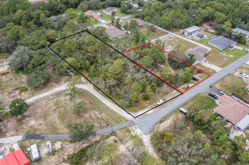 Opportunity awaits with this high and dry, oversized .46-acre - Beach Lot for sale in Weeki Wachee, Florida on Beachhouse.com
