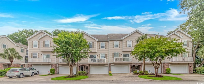 Luxury FURNISHED townhome with garage and elevator in the - Beach Condo for sale in North Myrtle Beach, South Carolina on Beachhouse.com
