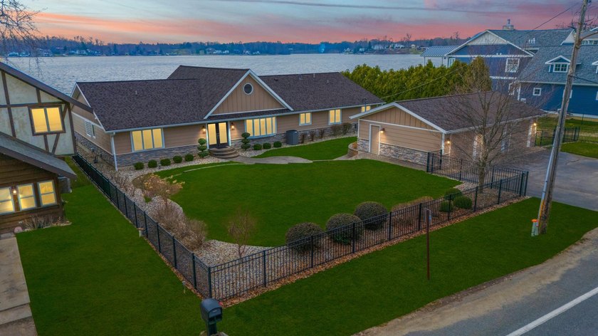 Experience the pinnacle of lakefront luxury on Southwest - Beach Home for sale in Coloma, Michigan on Beachhouse.com