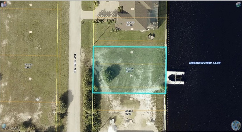 BUILD YOUR FLORIDA DREAM ESTATE ON LAKE MEAD! The lot next door - Beach Lot for sale in Cape Coral, Florida on Beachhouse.com
