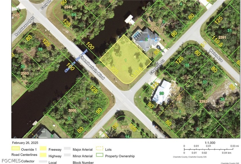 Oversized gulf access lot - Beach Lot for sale in Port Charlotte, Florida on Beachhouse.com