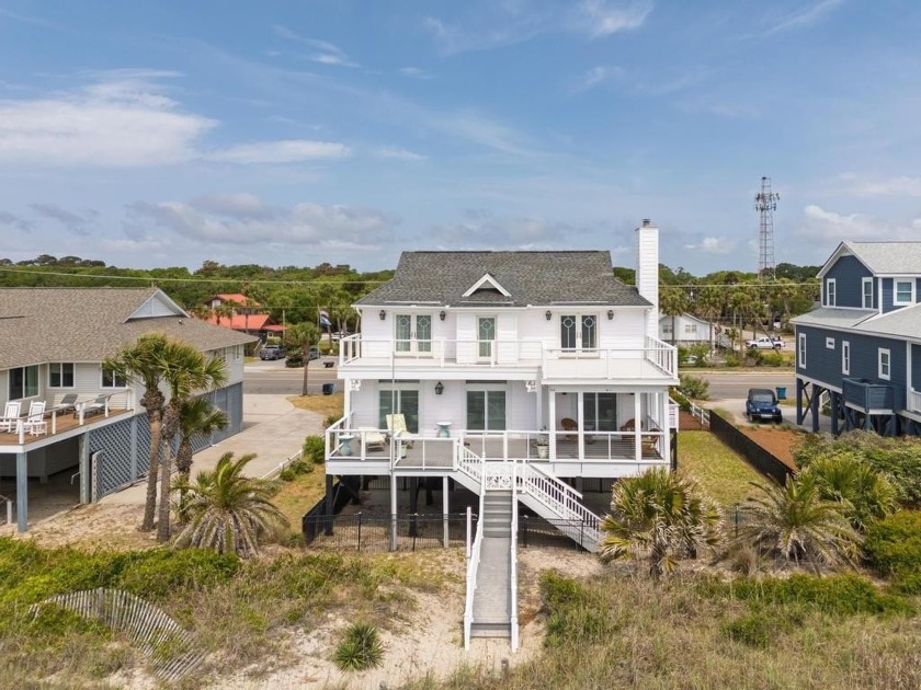 The Perfect Edisto Beachfront Home, 6BR, 6BA plus 2 half baths - Beach Home for sale in Edisto Beach, South Carolina on Beachhouse.com
