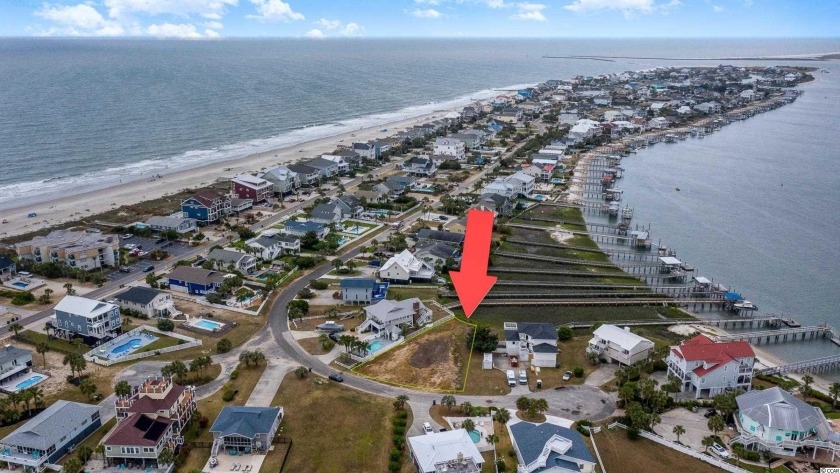 This amazing lot has stunning views of the inlet and has direct - Beach Lot for sale in Murrells Inlet, South Carolina on Beachhouse.com