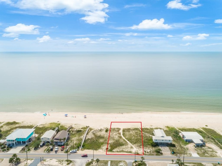 Beautiful high beachfront lot with 100' on the Gulf of Mexico - Beach Lot for sale in St. George Island, Florida on Beachhouse.com