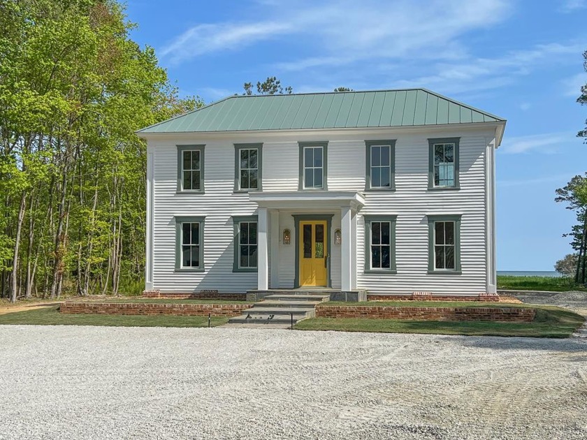 Overlooking the Rappahannock, the Postmaster House is a rare - Beach Home for sale in White Stone, Virginia on Beachhouse.com