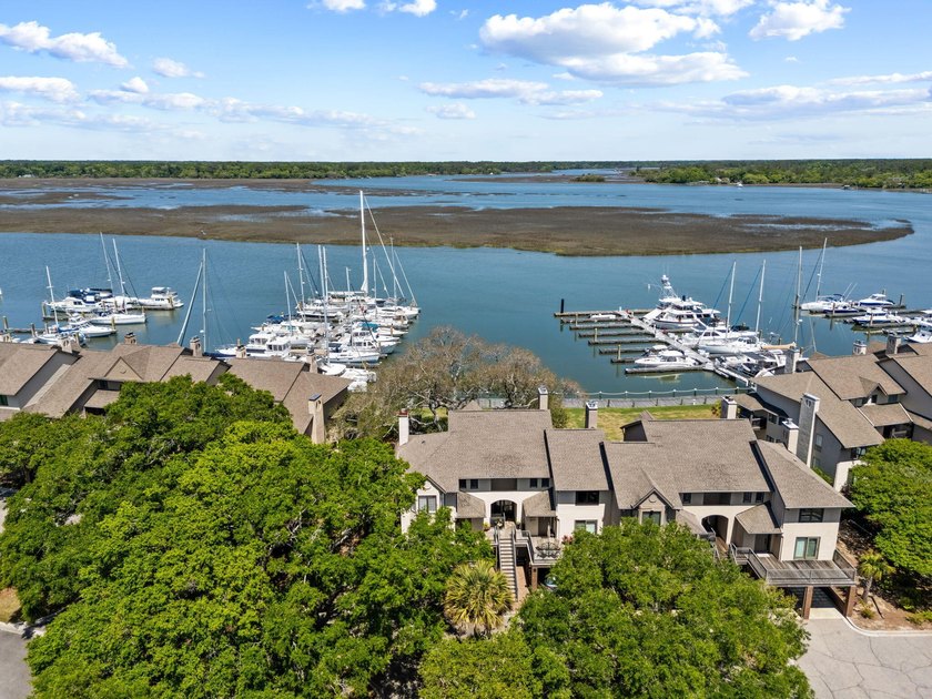 Stunning end unit, two bedroom townhome overlooking Bohicket - Beach Townhome/Townhouse for sale in Seabrook Island, South Carolina on Beachhouse.com