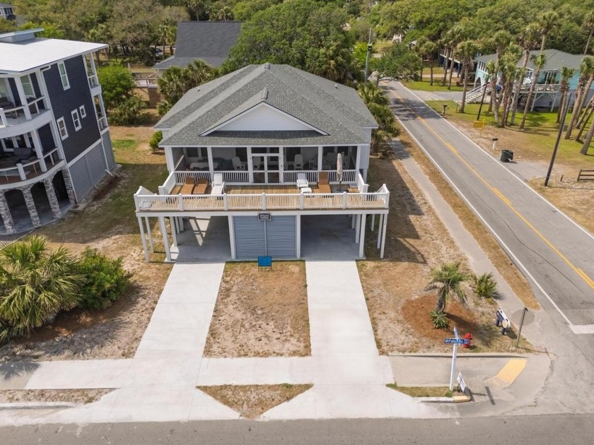 Welcome to this newer 2nd row, 4BR/3BA home. Across from a beach - Beach Home for sale in Edisto Island, South Carolina on Beachhouse.com