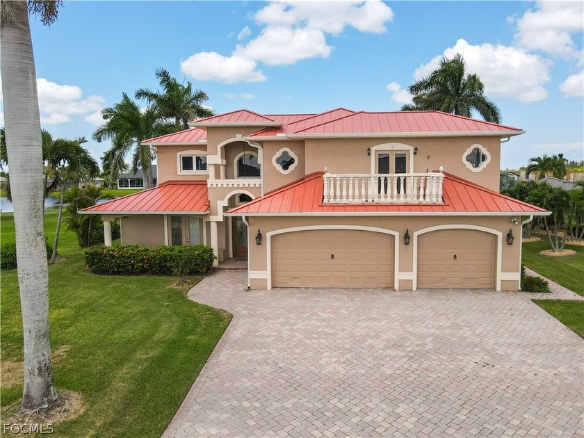 SPACIOUS 2-story Mediterranean-style home located in the - Beach Home for sale in Cape Coral, Florida on Beachhouse.com