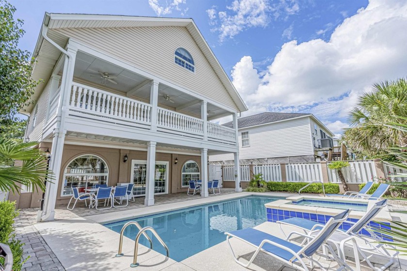Welcome to an upscale 6BR Beach Retreat with Pool, Hot Tub - Beach Home for sale in North Myrtle Beach, South Carolina on Beachhouse.com