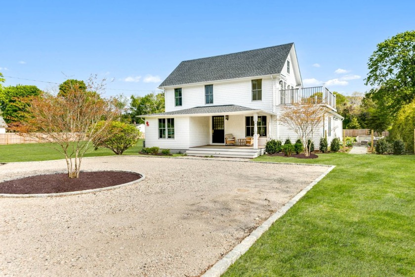 This meticulously renovated historic farmhouse presents an - Beach Home for sale in Hampton Bays, New York on Beachhouse.com