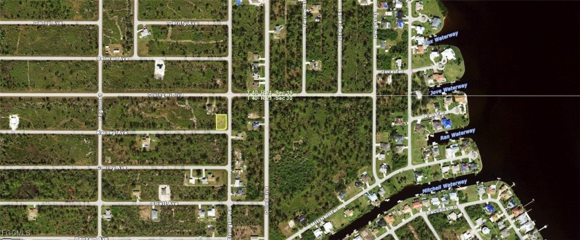 Rare oversized lot in the highly sought-after South Gulf Cove - Beach Lot for sale in Port Charlotte, Florida on Beachhouse.com