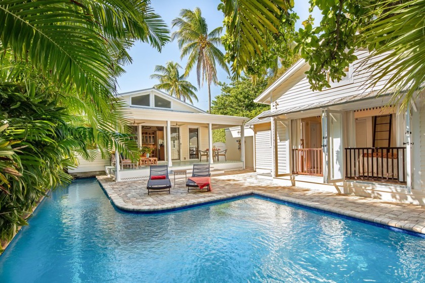 This serene and charming single story conch house sits on a very - Beach Home for sale in Key West, Florida on Beachhouse.com