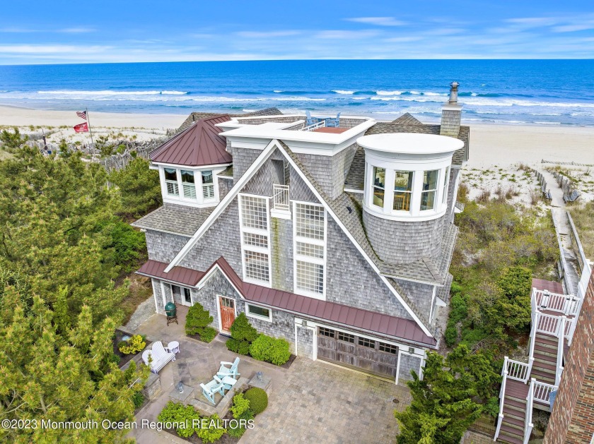 Sitting on the edge of the dune with 60 feet on the ocean on a - Beach Home for sale in Surf City, New Jersey on Beachhouse.com