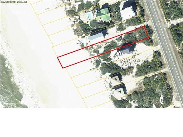 Large premium Gulf Front lot on the North end of Cape San Blas - Beach Lot for sale in Cape San Blas, Florida on Beachhouse.com