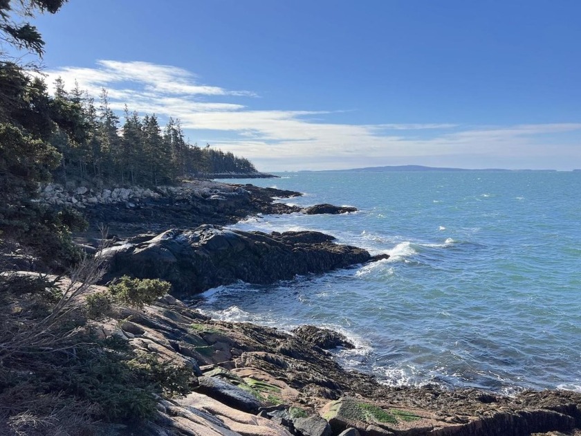 Beautiful west facing bold ocean front lot at the end of Jericho - Beach Lot for sale in Swans Island, Maine on Beachhouse.com