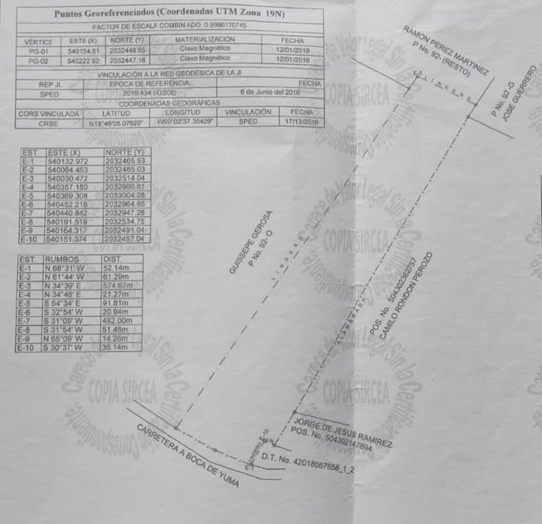 Located in the scenic area of Boca de Yuma, this expansive land - Beach Lot for sale in Punta Cana,  on Beachhouse.com