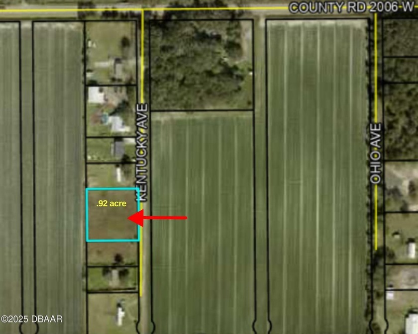 Vacant Land, High and Dry. 0.92 acre located off County RD 2006 - Beach Lot for sale in Bunnell, Florida on Beachhouse.com