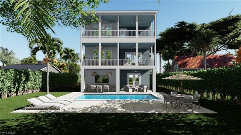 NEW CONSTRUCTION | CANAL HOME | UNDER CONSTRUCTION | ELEVATED - Beach Home for sale in Fort Myers Beach, Florida on Beachhouse.com