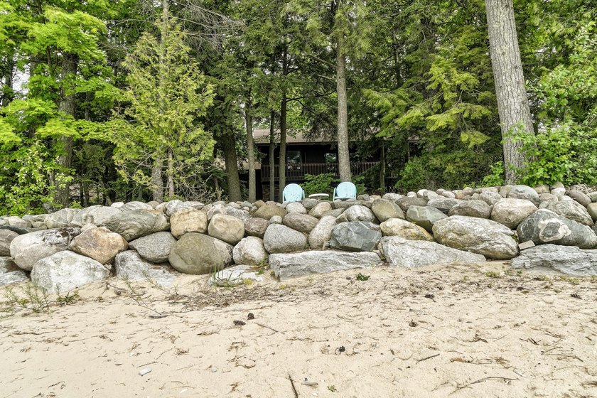 Stunning Historic Waterfront Estate on Grand Traverse Bay - Beach Lot for sale in Williamsburg, Michigan on Beachhouse.com