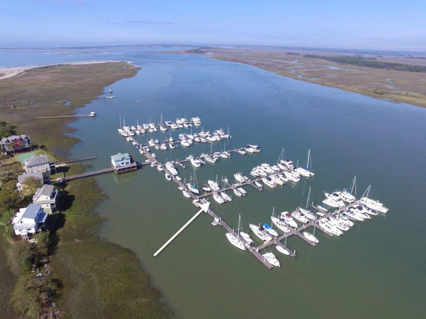 D26 is one of the most desirable slips at Sunset Cay Marina - Beach Lot for sale in Folly Beach, South Carolina on Beachhouse.com