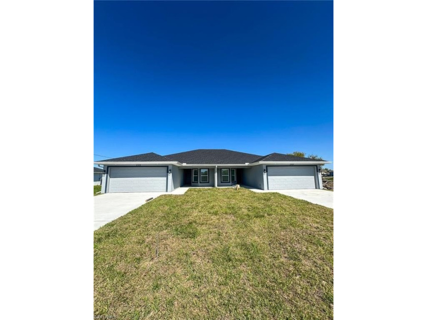 Brand new duplex with 3 bedrooms, 2 bathrooms, 2 car garage - Beach Home for sale in Lehigh Acres, Florida on Beachhouse.com