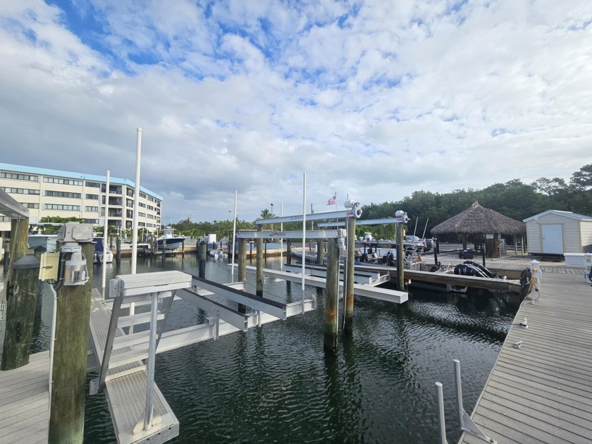 Premium Boat Slip with 22,000 lb Lift in Gated Marina - Direct - Beach Lot for sale in Key Largo, Florida on Beachhouse.com