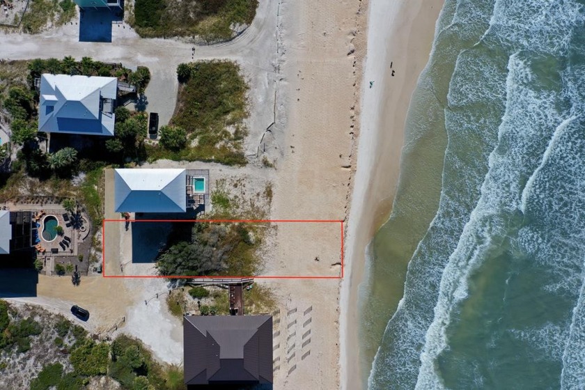 Premiere Gulf Front North Cape lot with 50' gulf front footage - Beach Lot for sale in Cape San Blas, Florida on Beachhouse.com