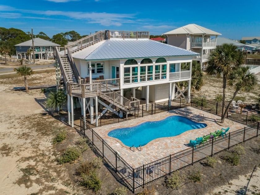 Spectacular 360-degree views of St. George Island from atop this - Beach Home for sale in St. George Island, Florida on Beachhouse.com