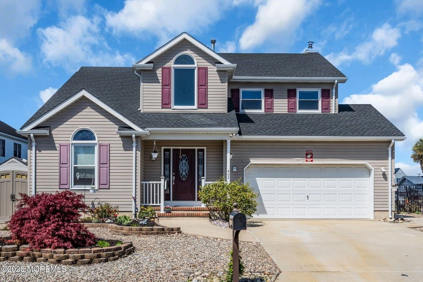 Situated next to a nature preserve this spacious colonial offers - Beach Home for sale in Lanoka Harbor, New Jersey on Beachhouse.com