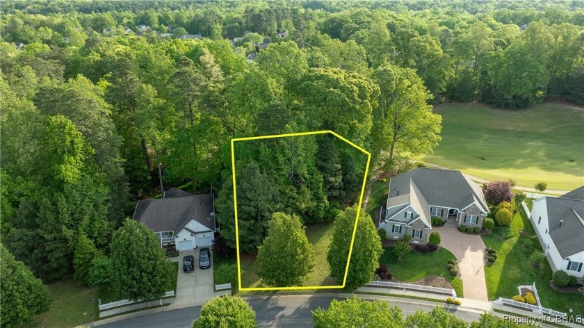 Beautiful, level golf-front lot with views of the 13th fairway - Beach Lot for sale in Toano, Virginia on Beachhouse.com
