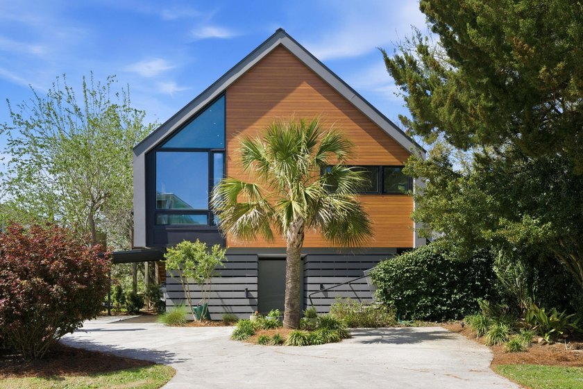 Designed by an architect as his personal residence, this unique - Beach Home for sale in Charleston, South Carolina on Beachhouse.com