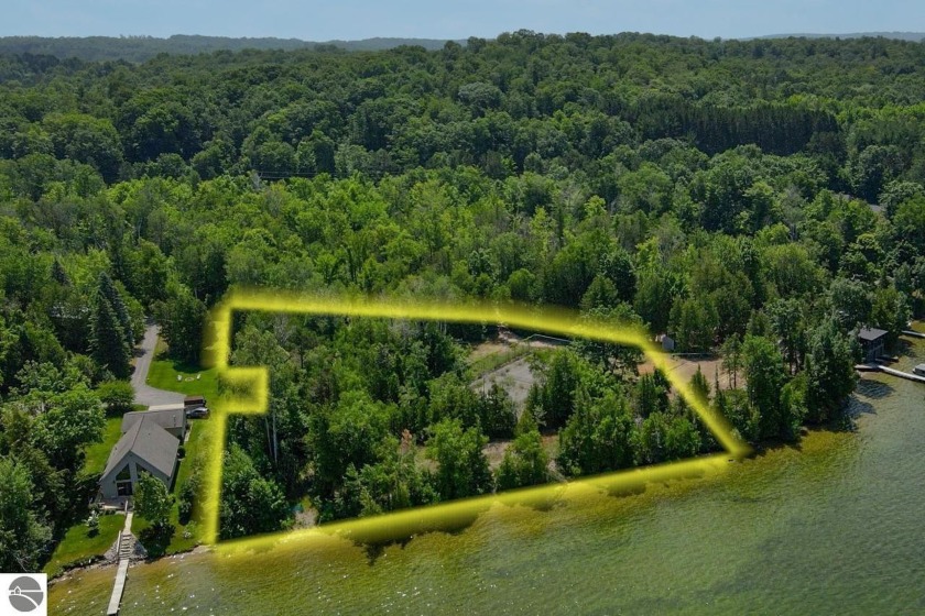 Located on the east shore of South Lake Leelanau is a 1.17-acre - Beach Lot for sale in Traverse City, Michigan on Beachhouse.com