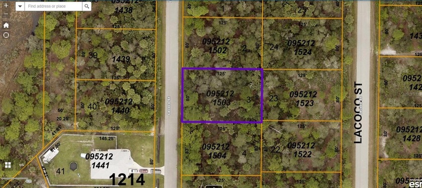 Nice lot, not in a flood zone, zone X, next to a brand-new house - Beach Lot for sale in North Port, Florida on Beachhouse.com