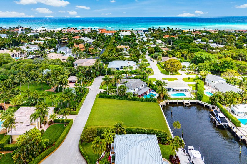 An exceptional offering in the exclusive enclave of Hibiscus Way - Beach Lot for sale in Ocean Ridge, Florida on Beachhouse.com