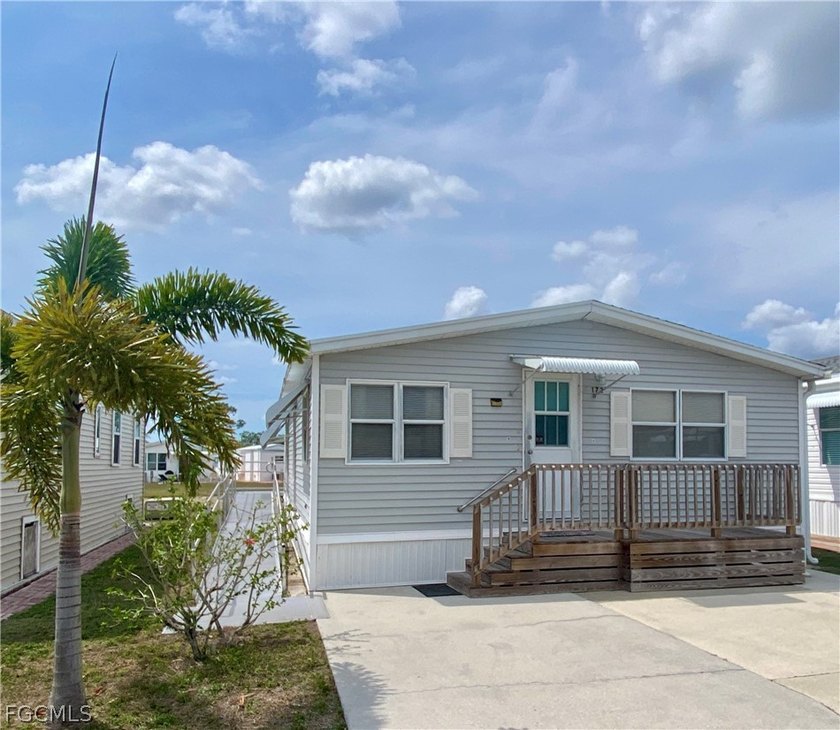 Own Your Land! This fully furnished, turnkey home is in the 55+ - Beach Home for sale in North Fort Myers, Florida on Beachhouse.com