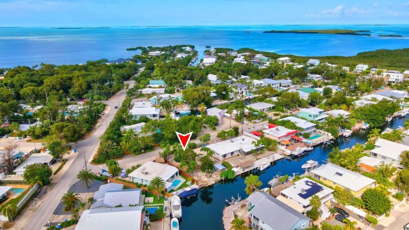 ONLY CANAL FRONT PROPERTY IN PLANTATION KEY READY TO BUILD - Beach Lot for sale in Plantation Key, Florida on Beachhouse.com