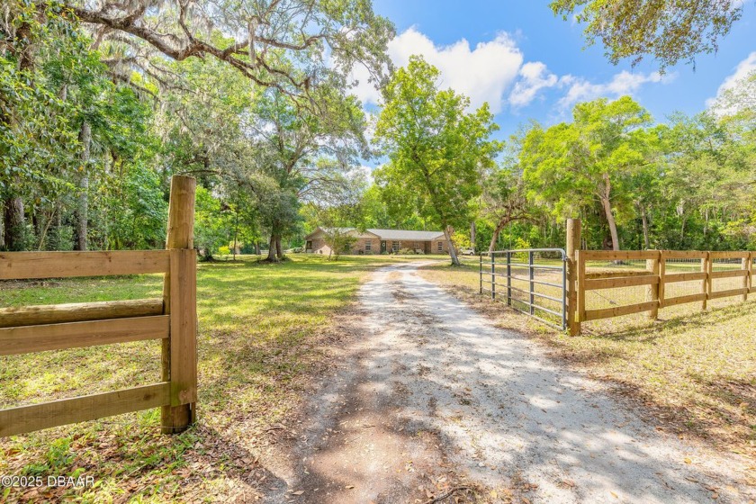 Tucked away on just over 3 acres of peaceful, high and dry land - Beach Home for sale in Edgewater, Florida on Beachhouse.com