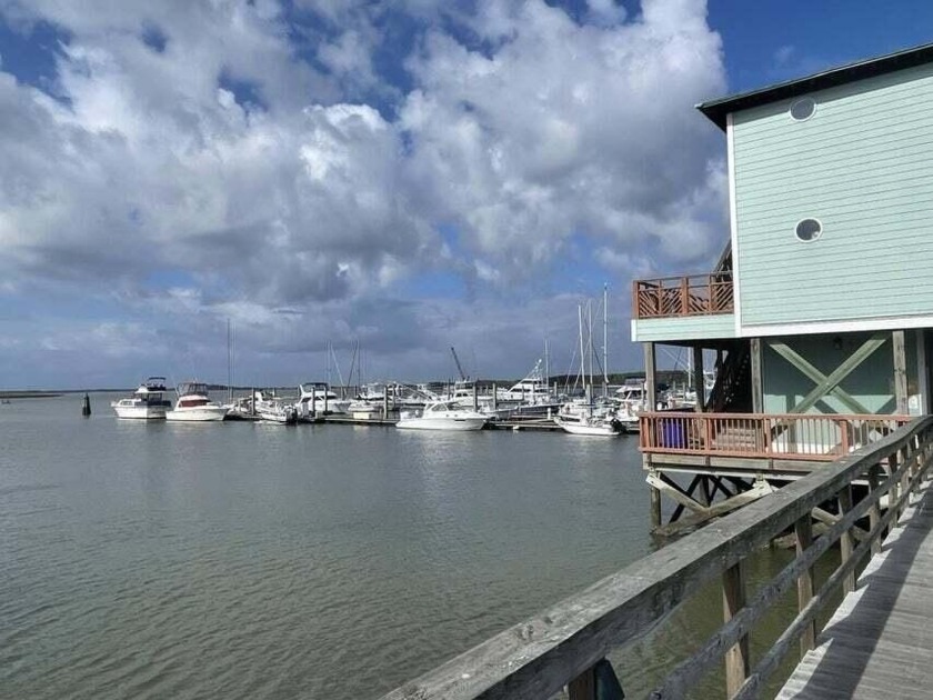 Great slip on the outside of the marina for easy docking. Best - Beach Lot for sale in Folly Beach, South Carolina on Beachhouse.com