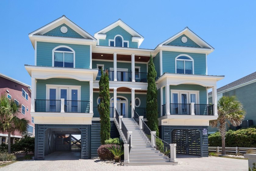 Welcome to *The Sanctuary* - a spectacular oceanfront luxury - Beach Home for sale in Murrells Inlet, South Carolina on Beachhouse.com
