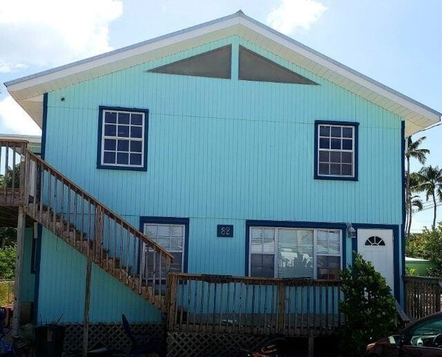 Rarely available, large duplex with 3/1 units on both floors - Beach Home for sale in Conch Key, Florida on Beachhouse.com