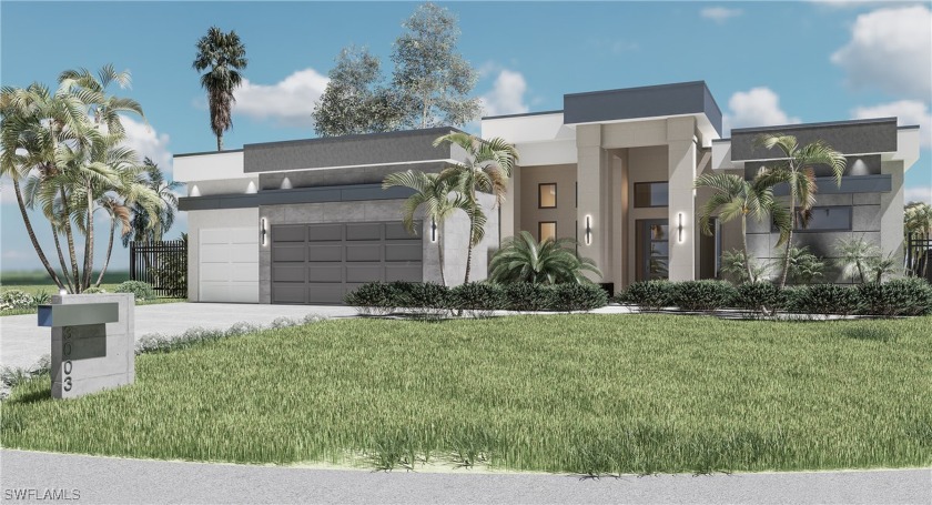 New Construction Home with Gulf Access and Intersecting Canal - Beach Home for sale in Cape Coral, Florida on Beachhouse.com