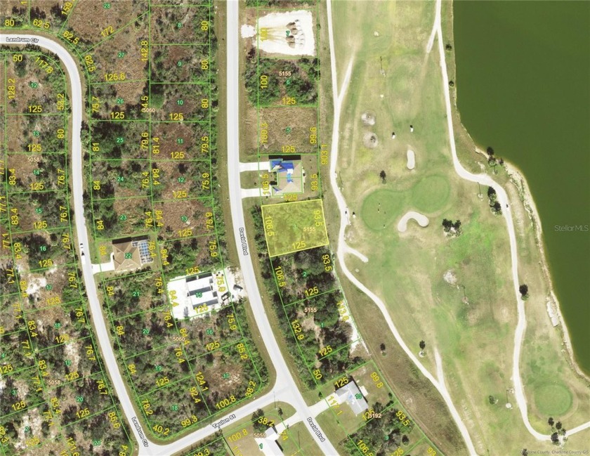 Golf course view with this great duplex lot overlooking green - Beach Lot for sale in Port Charlotte, Florida on Beachhouse.com