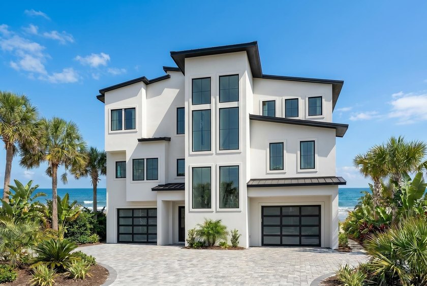 Stunning custom designed home starting construction on the Ocean - Beach Home for sale in Myrtle Beach, South Carolina on Beachhouse.com