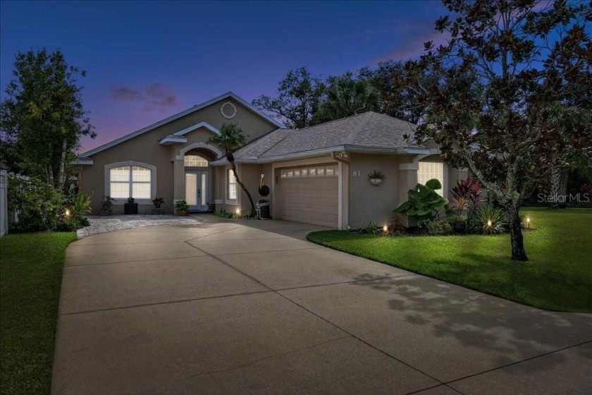 Beautiful canal-front home with boathouse & new lift, complete - Beach Home for sale in Palm Coast, Florida on Beachhouse.com