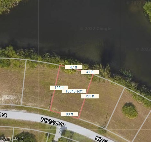 Such a stunning view for your new dream home! Northeasterly - Beach Lot for sale in Cape Coral, Florida on Beachhouse.com