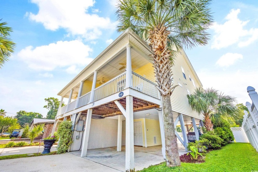 This four bedroom, three and a half bath home with a saltwater - Beach Home for sale in Surfside Beach, South Carolina on Beachhouse.com