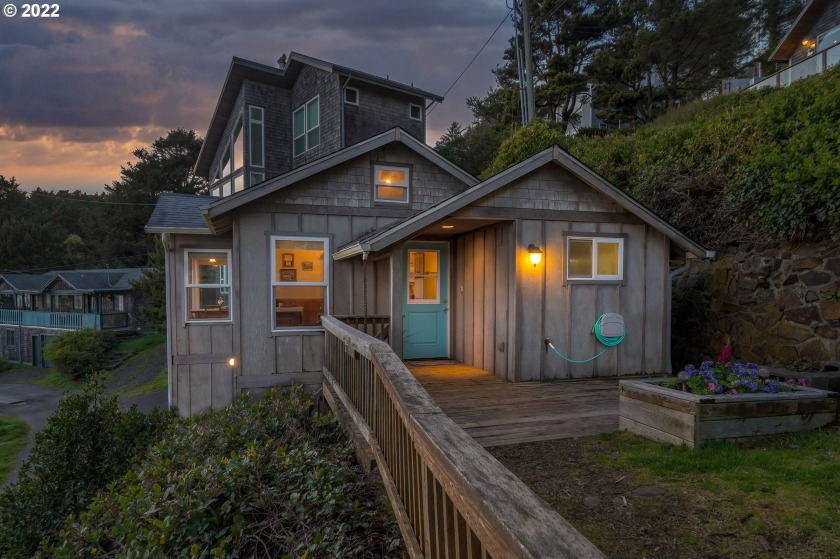 Charming ocean view cottage on double lot in the heart of - Beach Home for sale in Oceanside, Oregon on Beachhouse.com