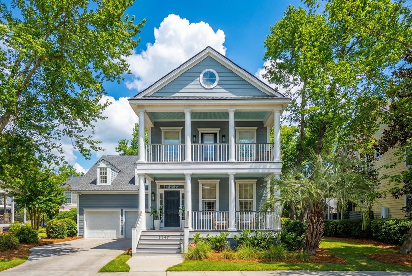 1147 Blakeway Street is an exceptional Daniel Island residence - Beach Home for sale in Charleston, South Carolina on Beachhouse.com