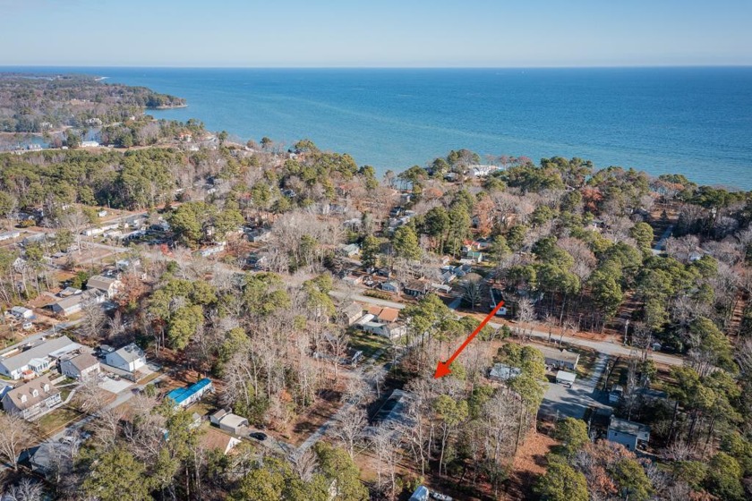 Two lots in Chesapeake Beach Estates, totaling .18 acre.  Golf - Beach Lot for sale in Reedville, Virginia on Beachhouse.com